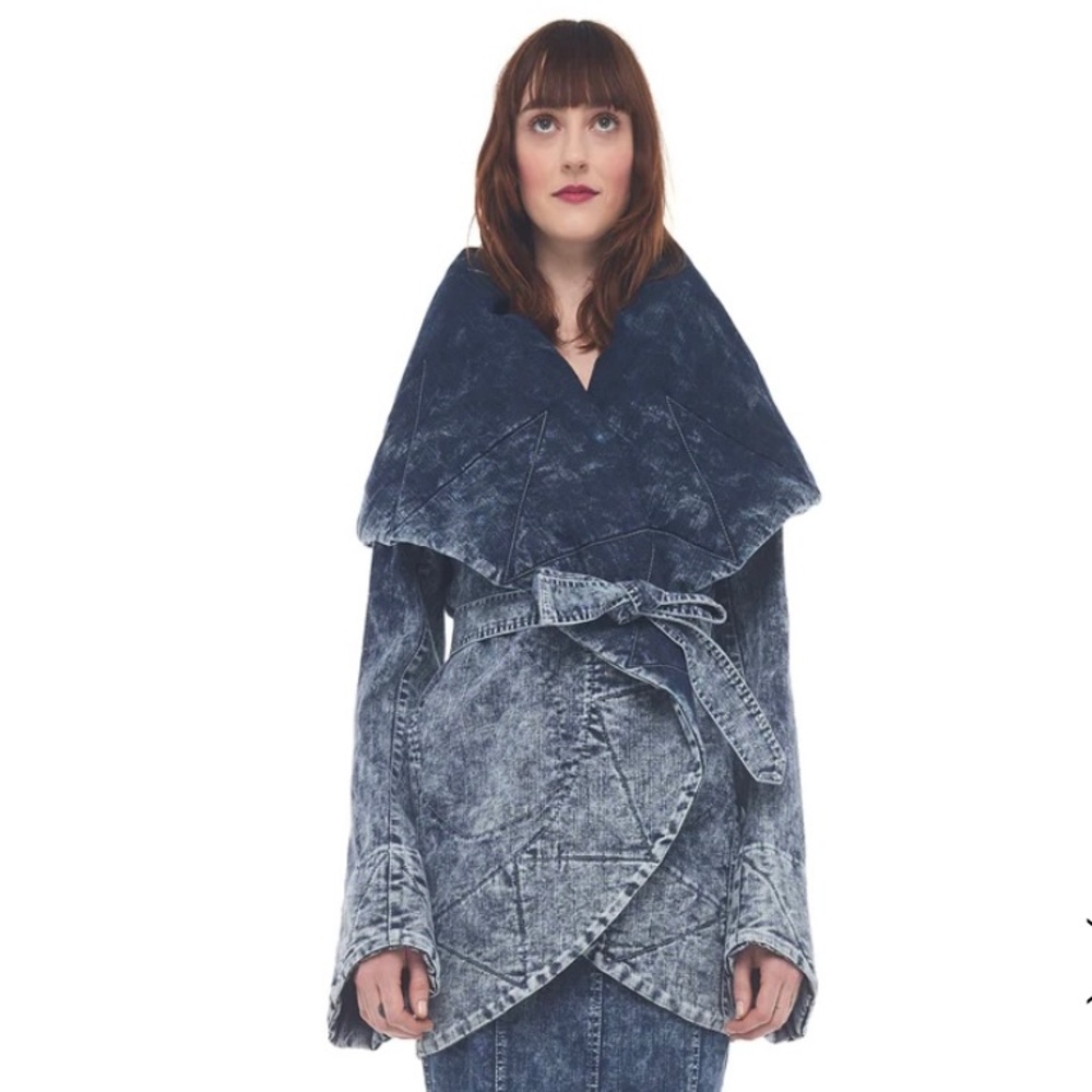 Norma Kamali Shawl Collar Jacket